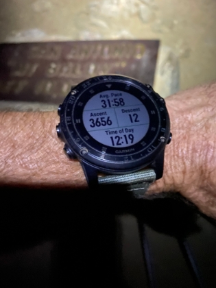 I had done multiple Baldy training hikes in the dark to make sure I was comfortable doing it solo. And to make sure there were no route finding issues in the areas of trail that can be hard to follow at times even in daylight. The training paid off. Made it to the top in 2:19, not a bad time.