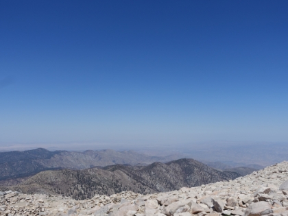 View of the valley below.