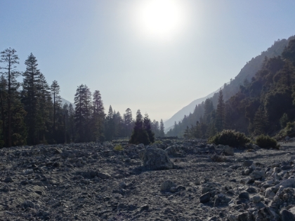 Made it back to the Mill Creek bed and then to the trailhead at 6:46pm for a successful end to Day 2.