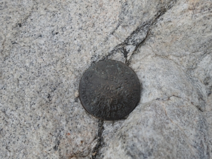 Made it to the top! The body is feeling pretty good all considering, but I still have the long trip down.