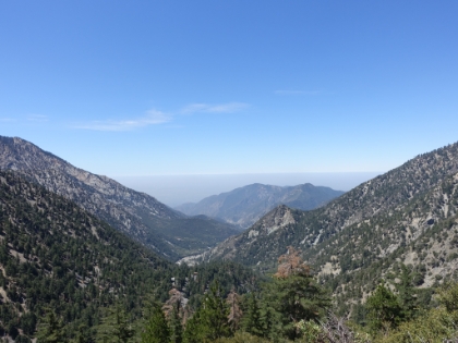 Finally back on the trail and heading up Register Ridge.