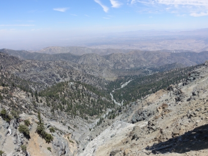 The view down the other side of the Backbone.