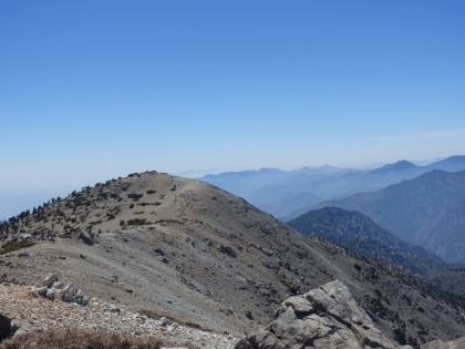 West Baldy and Iron Mountain to the West.