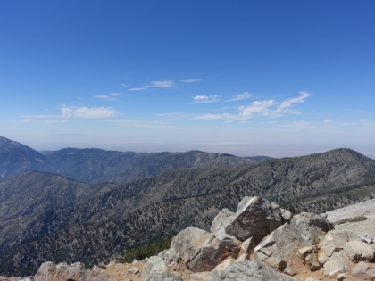 Dawson Peak and Pine Mtn also to the North.