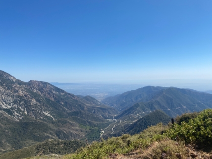 Heading out mid-afternoon on a warm summer day.