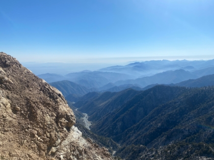 The views of the East Fork gorge are always a highlight of this route.