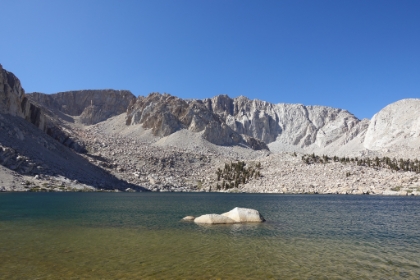 A look at Lake 5 from the spot where we filtered water for the night.