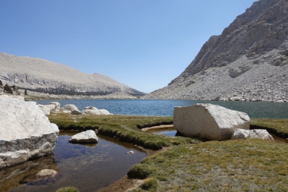 A look from the West end of Lake 4 and the interesting mini-lakes next to it.