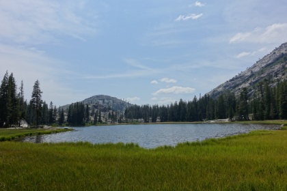 View from the far end of the same lake.