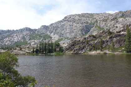 There is seemingly no end to the lakes. We saw a group of three backpackers in the morning and haven't seen anyone since. Any worries from Day 1 about not being on epic trail are long since gone.
