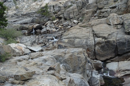 Further up the canyon and another series of cascades and small falls. This would be absolutely roaring in a wet year.