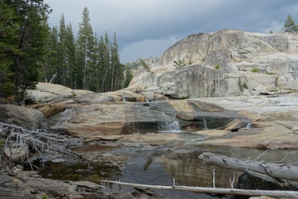 Another cascades. The normal water marks on this one are probably 20 feet wide.