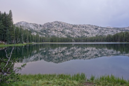 Early evening view on the lake. Interestingly, the lake is called Wilmer Lake on some maps and Wilma Lake on others. I'm still not sure which is correct.