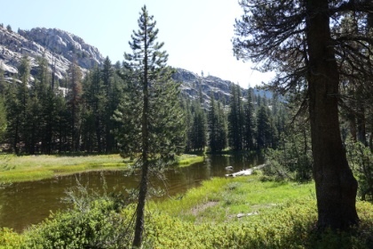 Like yesterday, this day would be full of a seemingly endless string of beautiful, yet unnamed, ponds and lakes.