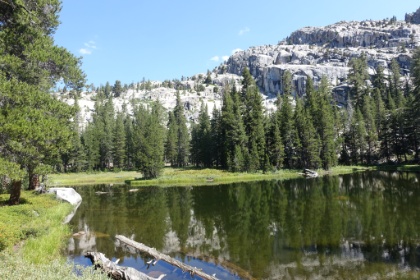 The next lake for the day.