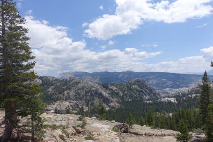 Canyons and valleys as far as the eye can see.