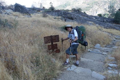 Made it back to the loop trailhead! Now just a couple miles left back to the car...