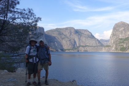 We came across a tourist just in time to take our picture.