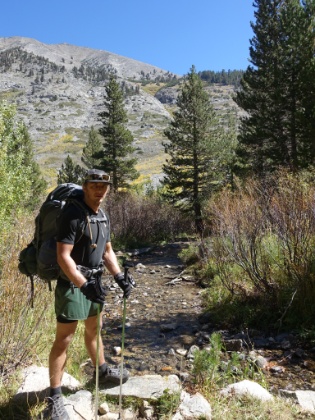 Lots of cool creek crossings in this area. There's water everywhere.