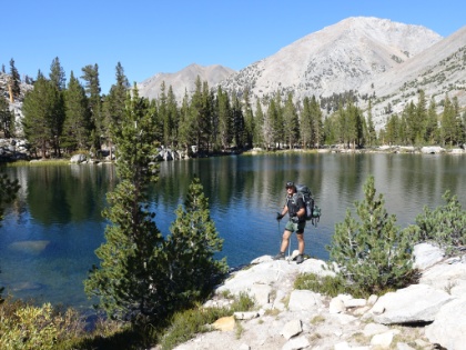 One last view of Dustin and Dollar Lake, and then it's time to move on.