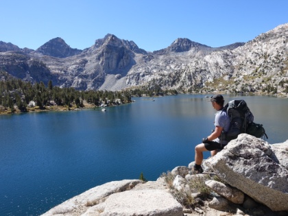 We sat for a while and enjoyed the view.