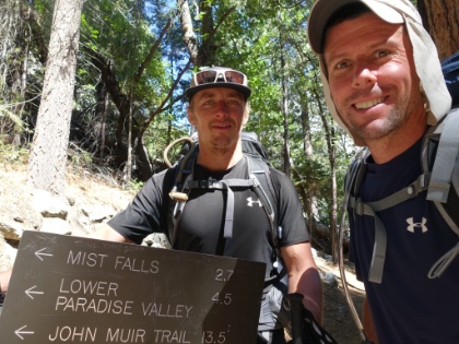 Back to the loop junction. Hard to believe it's been over four days since we were at this exact spot. As tempting as it is to go four another four day lap around the loop, we continue on to the trailhead.