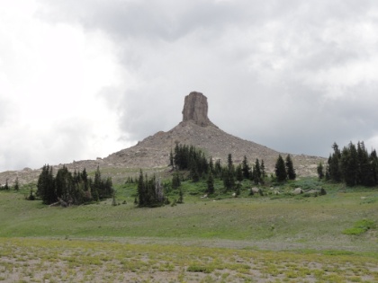 Crazy rock formations everywhere.