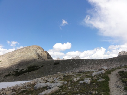 Almost to the divide!