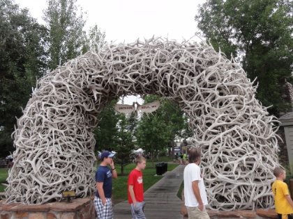 Jackson Hole is evidently the historic name of the entire valley below the Tetons, and is used interchangeably with Jackson for the city name as well.