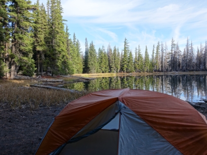 Not a bad spot. Much better than the roadside motel in Chemult!