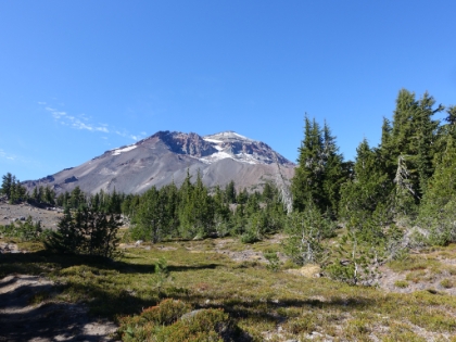 Almost fully around the South Sister now to the North.