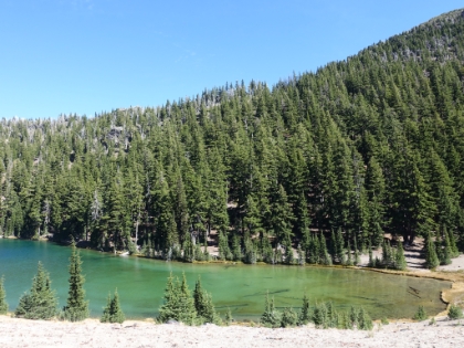 You can see in the shallower end just how clear the water is.