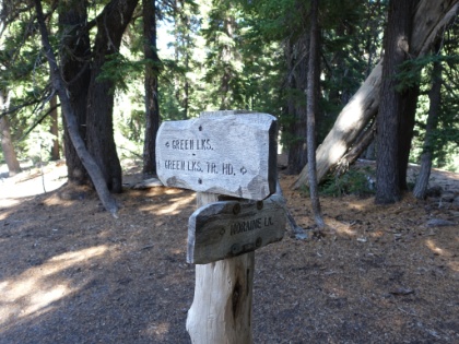 We made it to the trailhead junction and a tough decision. Should the ailing Dr. Rock leave at this point and try to get a ride back to town? If so, do I go with him or continue on alone? We sat and discussed options for a while. He seemed set on the decision that leaving at this point, and not risking getting stuck between here and Lava Camp, was the best thing for him to do. He was also adamant that it was OK for me to continue on. So that's what we decided to do. He would catch a ride back to Bend, and then to the hotel we stayed at in Redmond. I would continue on to our car at Lava Camp and then meet-up with him on Wednesday. We transferred items from his pack that I would need and then parted ways at around 3:00pm.