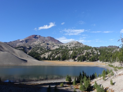 A quick, steep climb away from Moraine Lake with almost 4 liters of water in hand and 1 in my pack.
