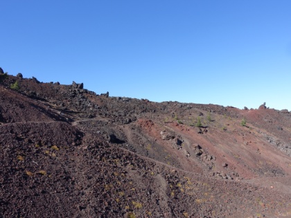 Heading down the other side of the pass. It would be a steady elevation drop for most the rest of the day.