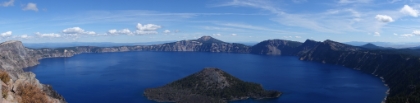 A panorama from Watchman Peak at 8,015'. Now it's time to head back to Redmond to get ready for 4 days in the Three Sisters Wilderness.