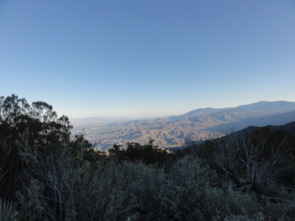 It was definitely a different look heading back down to sea level. As the sun got lower, the lighting on the hills was amazing.