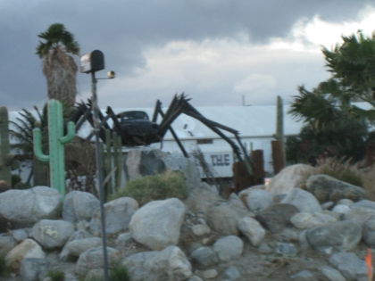 A random picture on the drive out of Palm Springs. I actually still have energy and am feeling pretty good. Very rare for one my treks.