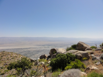 Palm Springs from about 3500'.