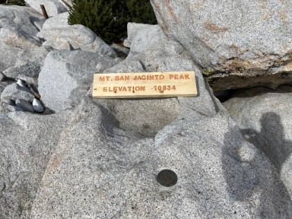 Summitted! It was crowded and cold on top. Only two other groups did C2C today, and I was the only solo party. I stayed for about 30 minutes and then headed back down.