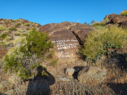 The second rock sign.