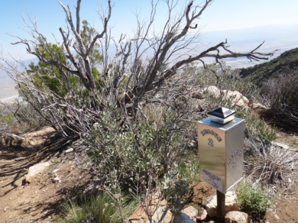 The second emergency beacon.