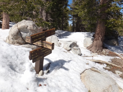 About 2.3 more (steep) miles to the top.