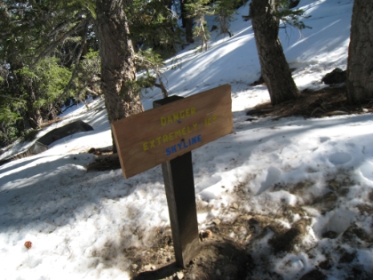 Made it to Long Valley, and in excellent time. It's barely noon. I don't remember seeing this sign last time. Not that it would have mattered.