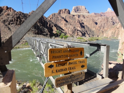 Now on the South side of the river and ready to follow the River Trail to the Bright Angel junction.