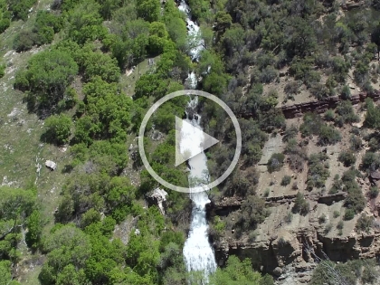 A short video of Roaring Springs. They really are roaring.