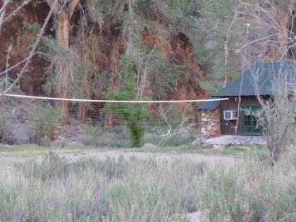Beach volleyball at the bottom of the Grand Canyon!