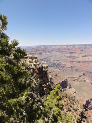 After Mather Point, we head west along the Rim Trail stopping occasionally to take pictures from the rim.