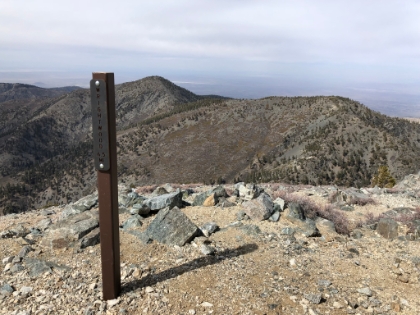 Made it! This sign is new, maybe added after Sam passed away to prevent people from heading down the wrong way :( I'm pretty sure that mileage is quite a ways off though.