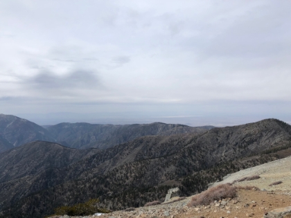 The Backbone trail from Pine Mtn to Dawson to the top.